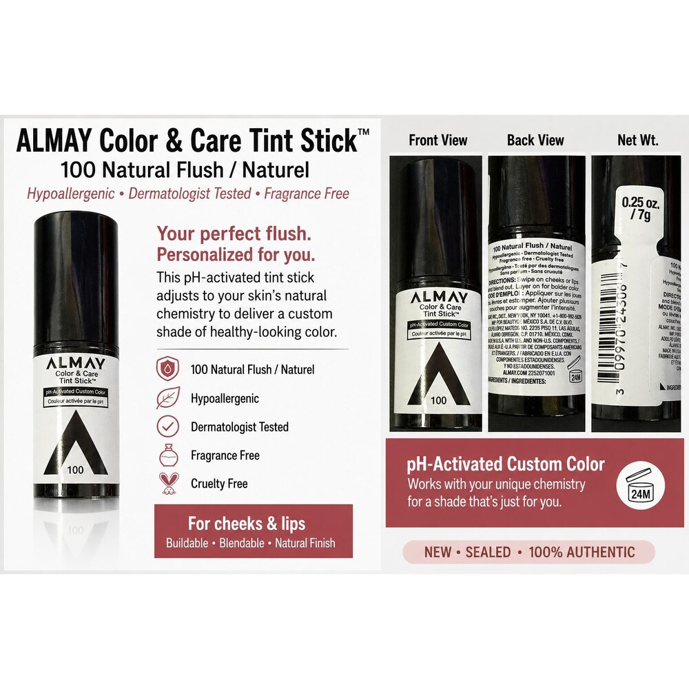 Almay Color & Care Tint Stick – 100 Natural Flush
